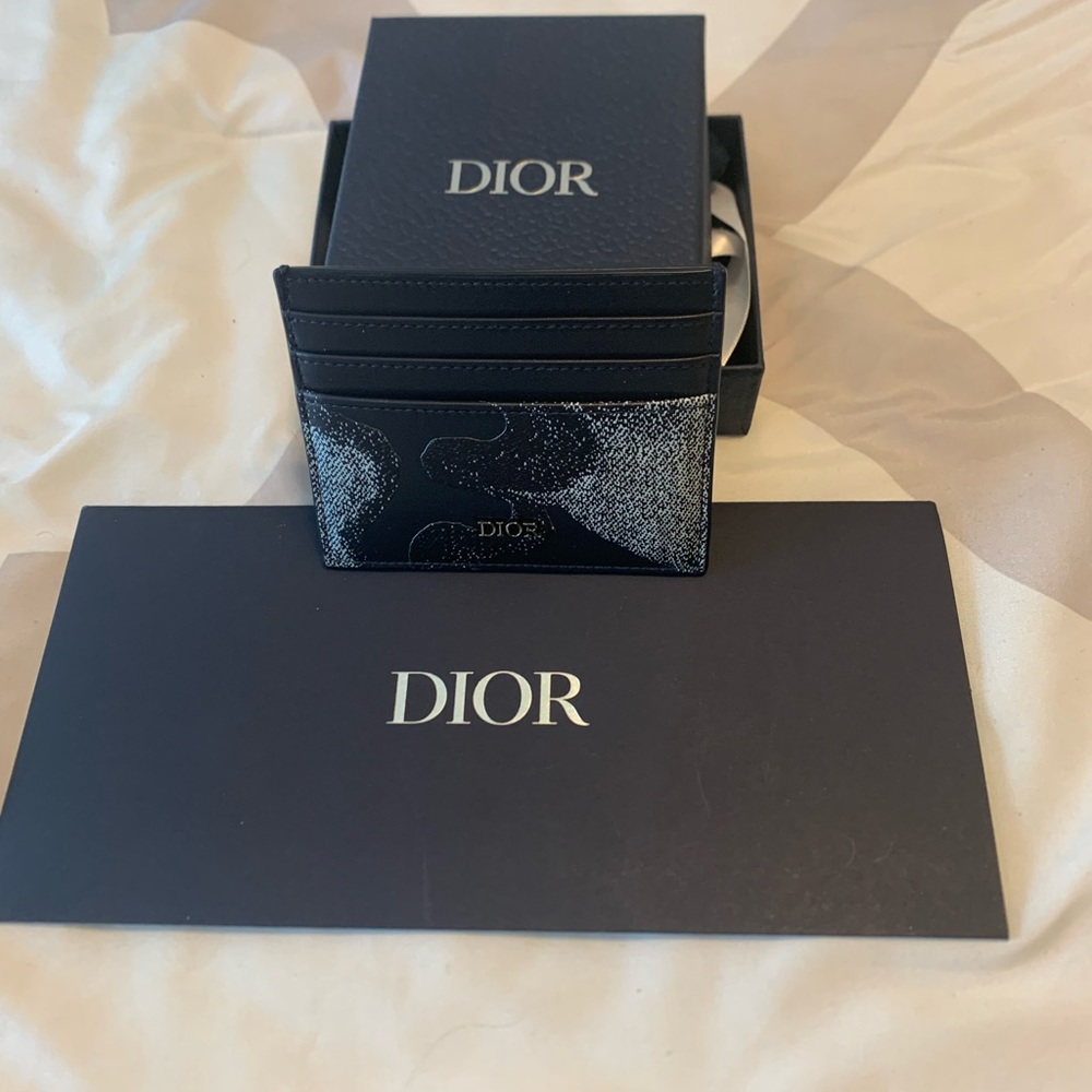 Dior card holder